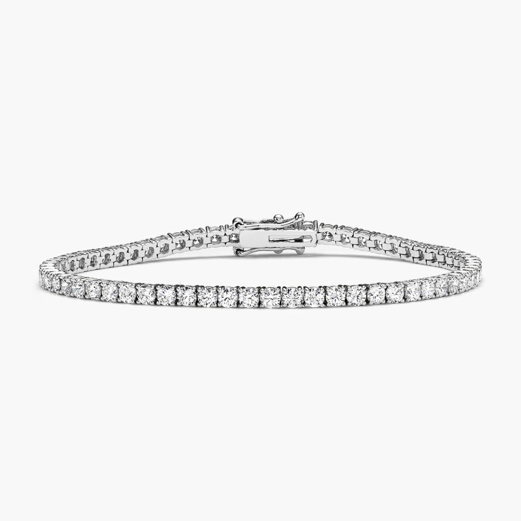 18ct White Gold Tennis Bracelet Cerrone Jewellers