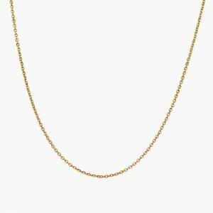 single line real diamond necklace