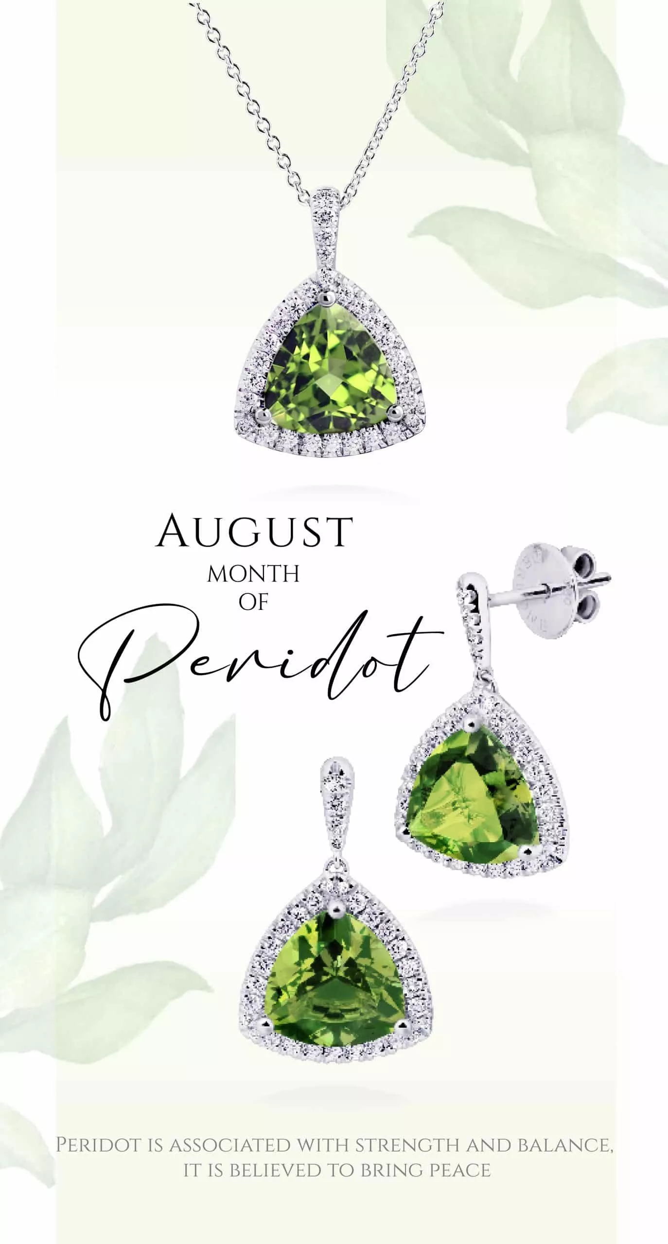 AUGUST - MONTH OF PERIDOT