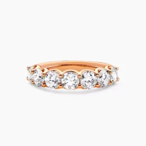 18ct rose gold diamond ring