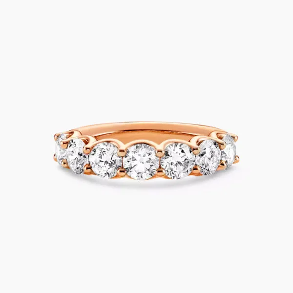 18ct rose gold diamond ring