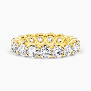 18ct yellow gold diamond ring