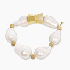 Freshwater baroque pearl bracelet from the Carmela Cerrone Collection