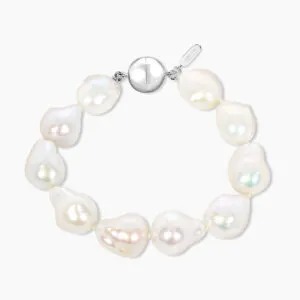 Fresh water baroque pearl bracelet from Carmela Cerrone Collection