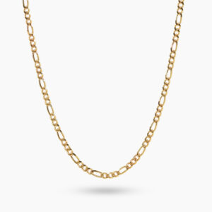 9ct yellow gold Figaro 60CM Chain